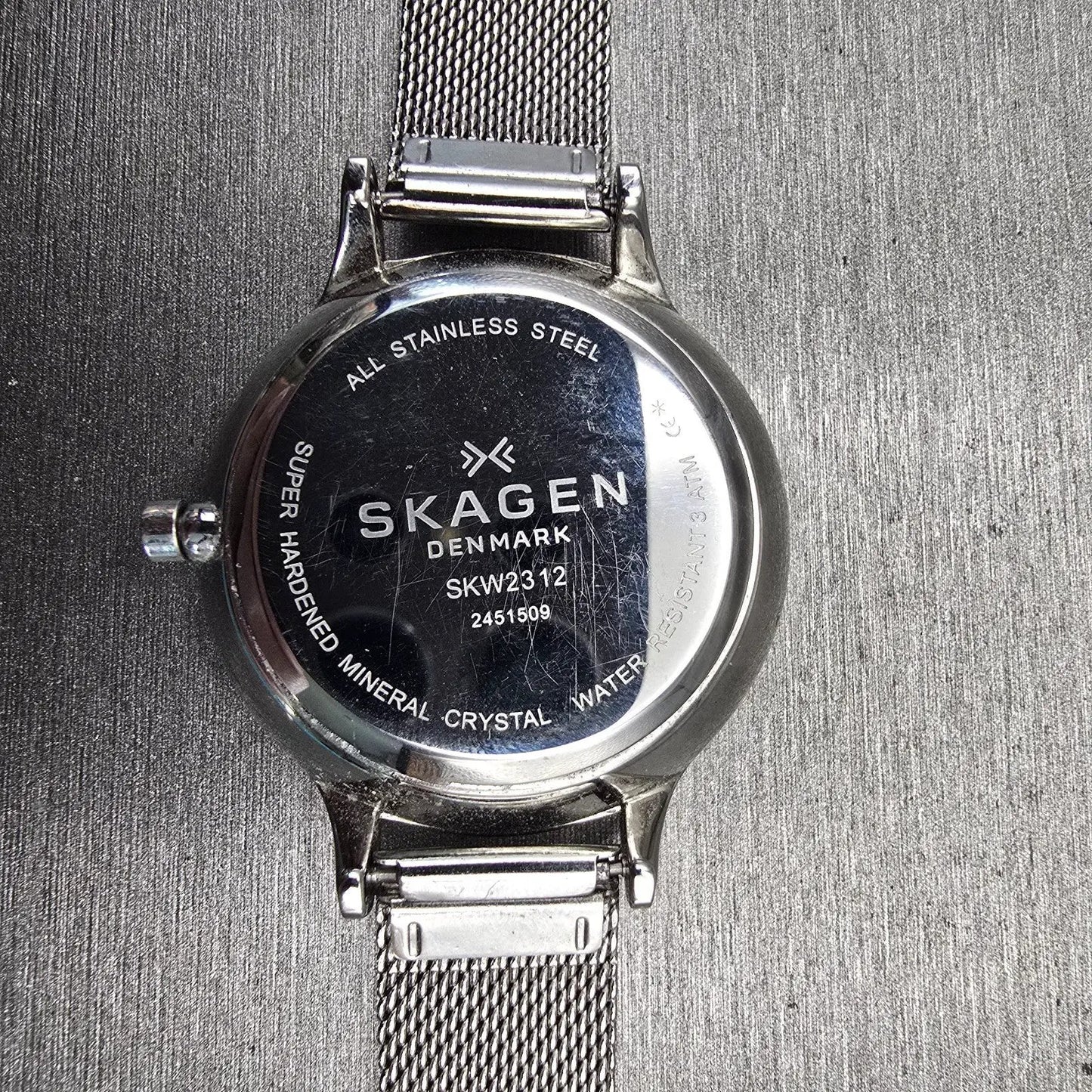 Skagen Anita Watch Women 34mm Silver Dial Silver Tone Round SKW2312 New Battery10