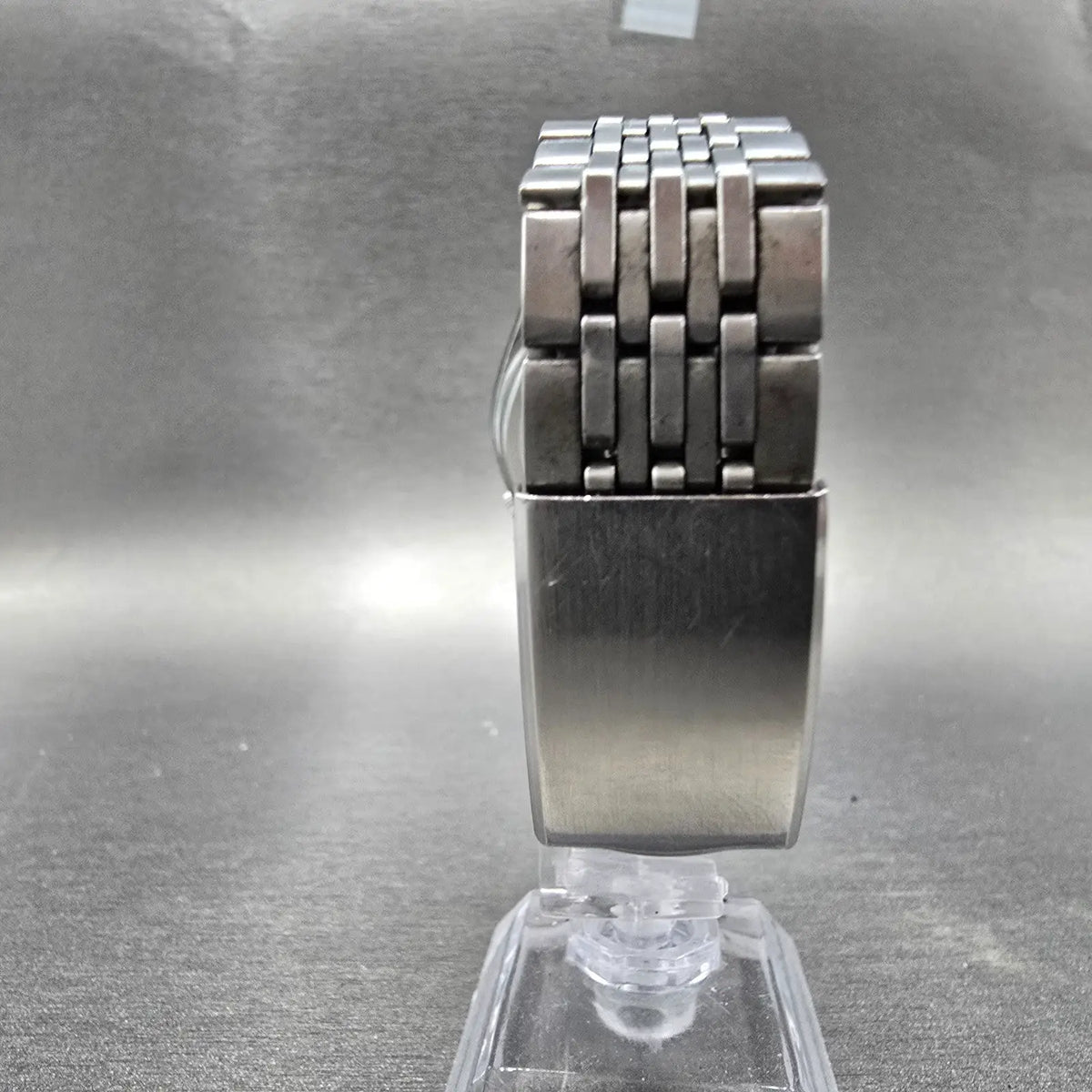 Seiko 5 Automatic Watch Men 37mm Silver Dial Steel Daydate 5126-8060 Round Runs7