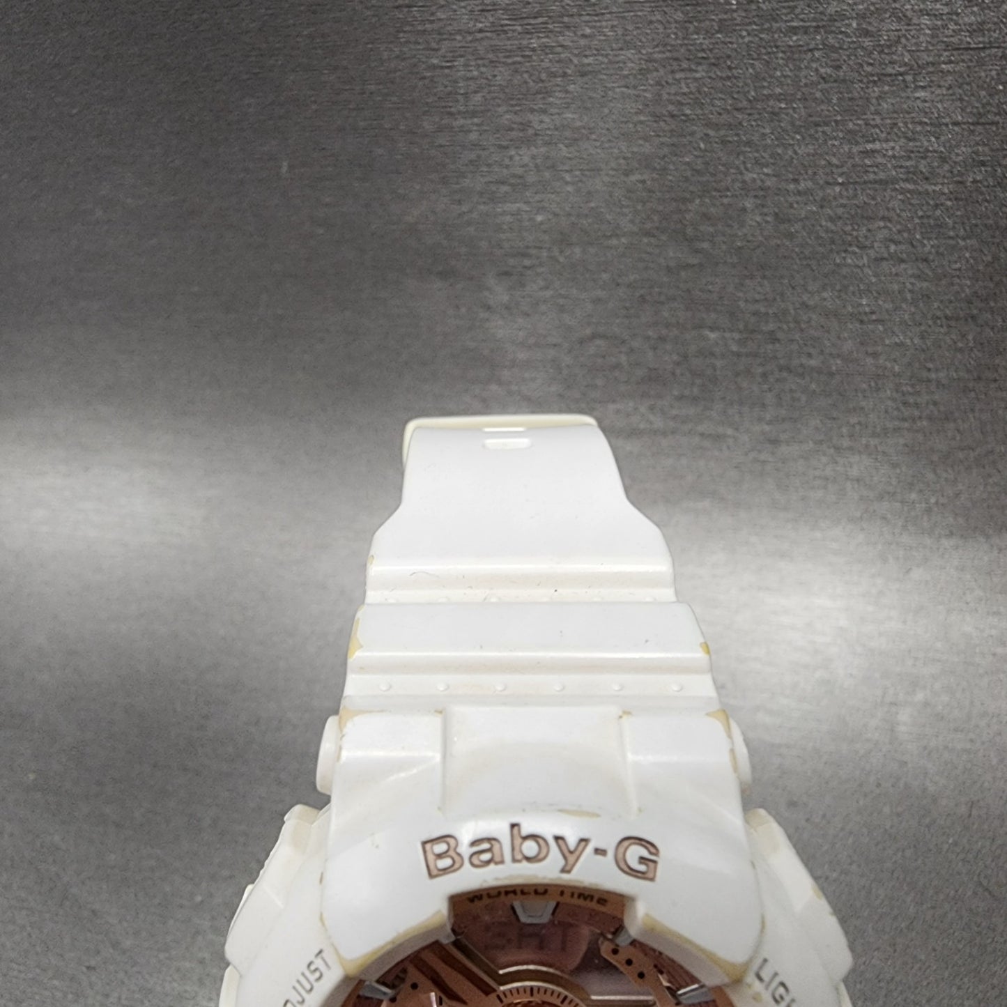 Casio BabyG Watch Women 43mm Digital Rose Dial White Tone BA110 New Battery4
