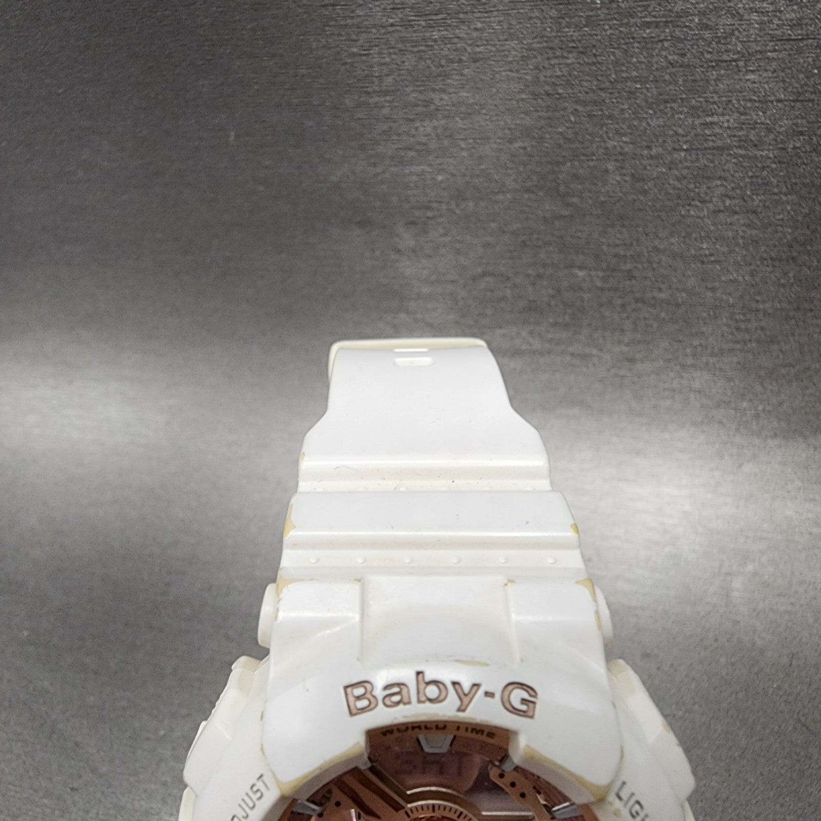Casio BabyG Watch Women 43mm Digital Rose Dial White Tone BA110 New Battery4
