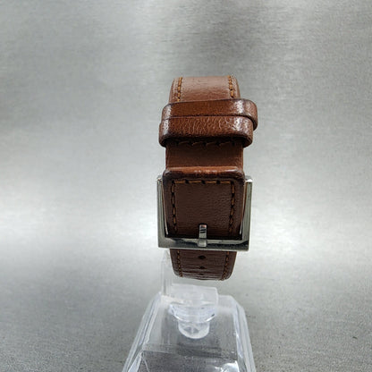 Calvin Klein Tank Watch Women 17mm White Dial Silver Tone Rectangle New Battery7