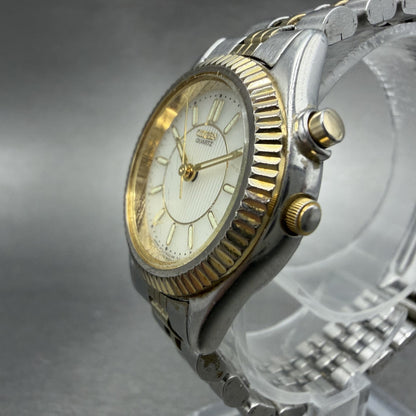 Citizen Watch Women 26m White Dial Two Tone Backlight 0730-H00010 New Battery2