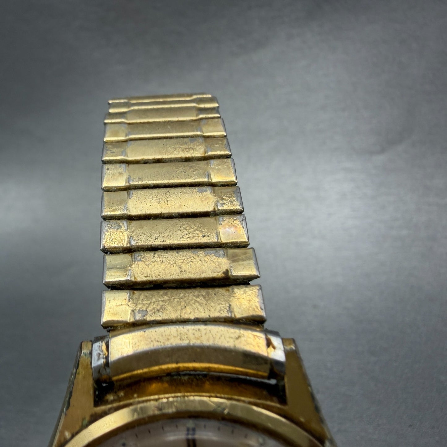 Seiko SQ Watch Men 35mm Champagne Dial Gold Tone Daydate READ!! 6923-7009 NewBat4