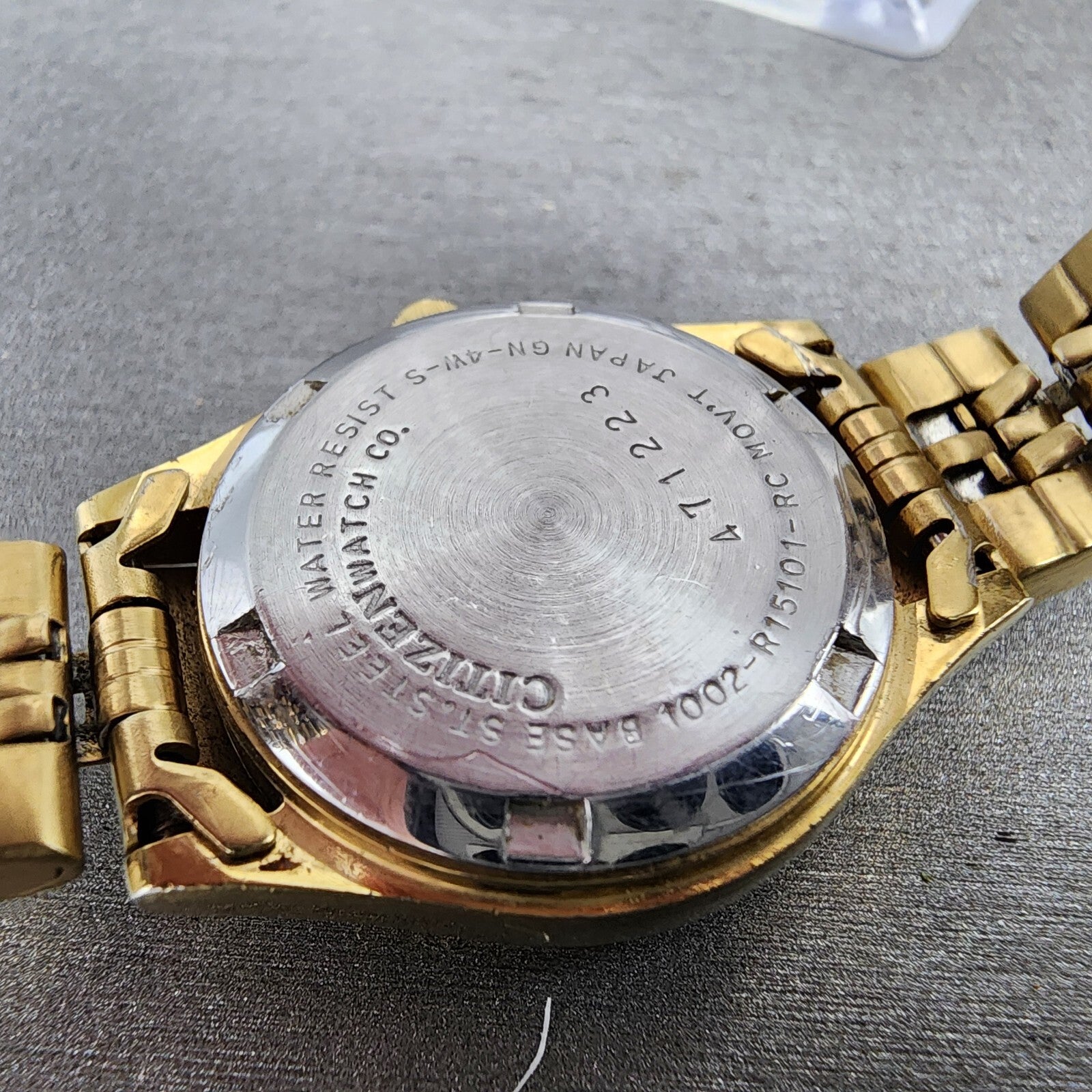 Citizen CQ President Watch Women 26mm MOP Dial Gold Tone Daydate Round New Batt9
