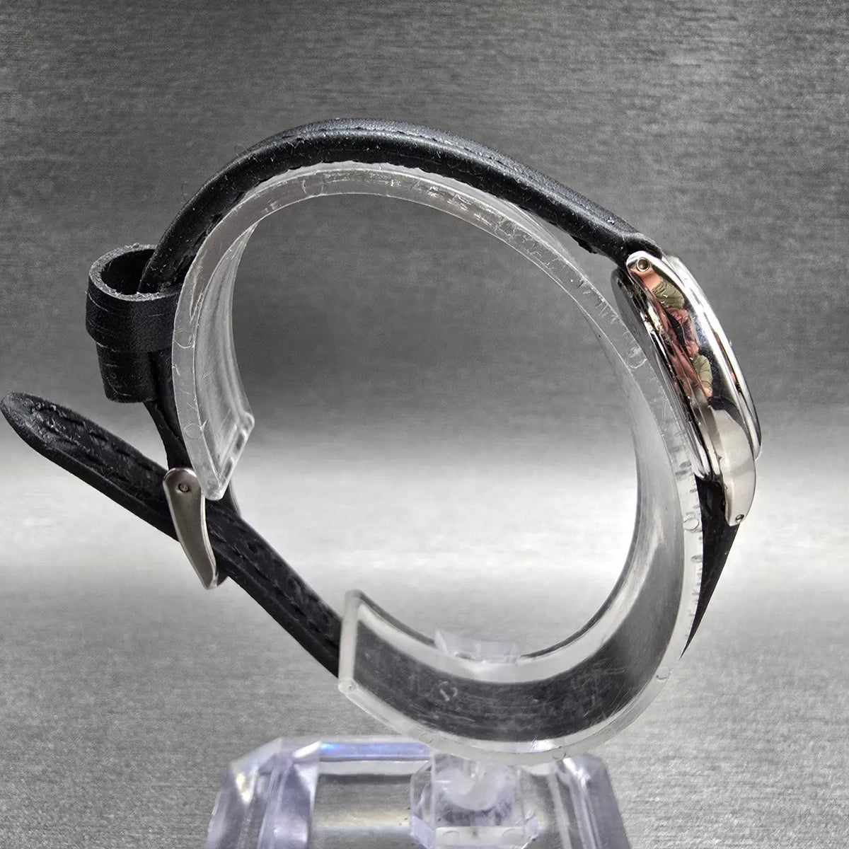 Seiko Watch Women 23mm Silver Dial Silver Tone Round 4N21-0450 New Battery8