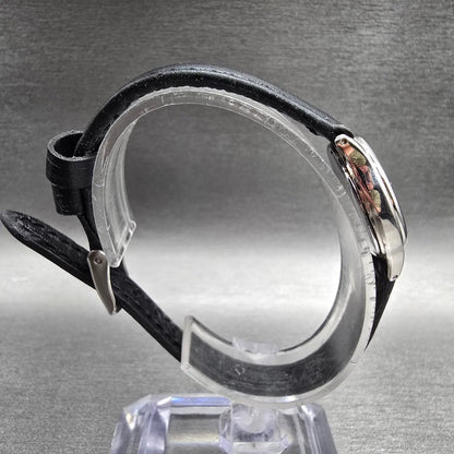 Seiko Watch Women 23mm Silver Dial Silver Tone Round 4N21-0450 New Battery8