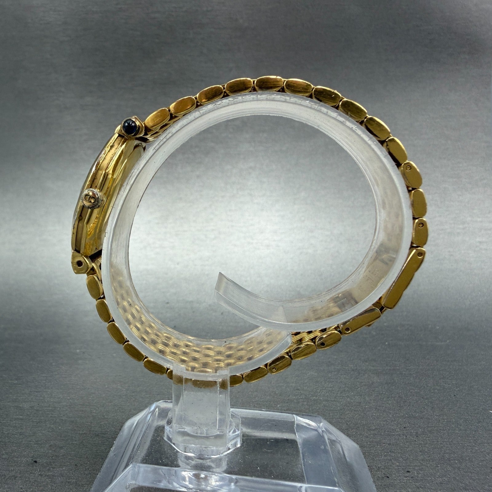 Christian Dior Watch Women 26mm White Dial Gold Plated  Round 64151 VTG PARTS7