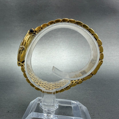 Christian Dior Watch Women 26mm White Dial Gold Plated  Round 64151 VTG PARTS7