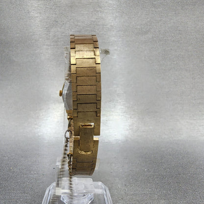 Citizen CQ Watch Women 18mm Champagne Dial Gold Tone 4830504 New Battery7