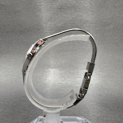 Seiko Watch Women 17mm Silver Dial Silver Tone Hexagon 4N015029 New Battery6