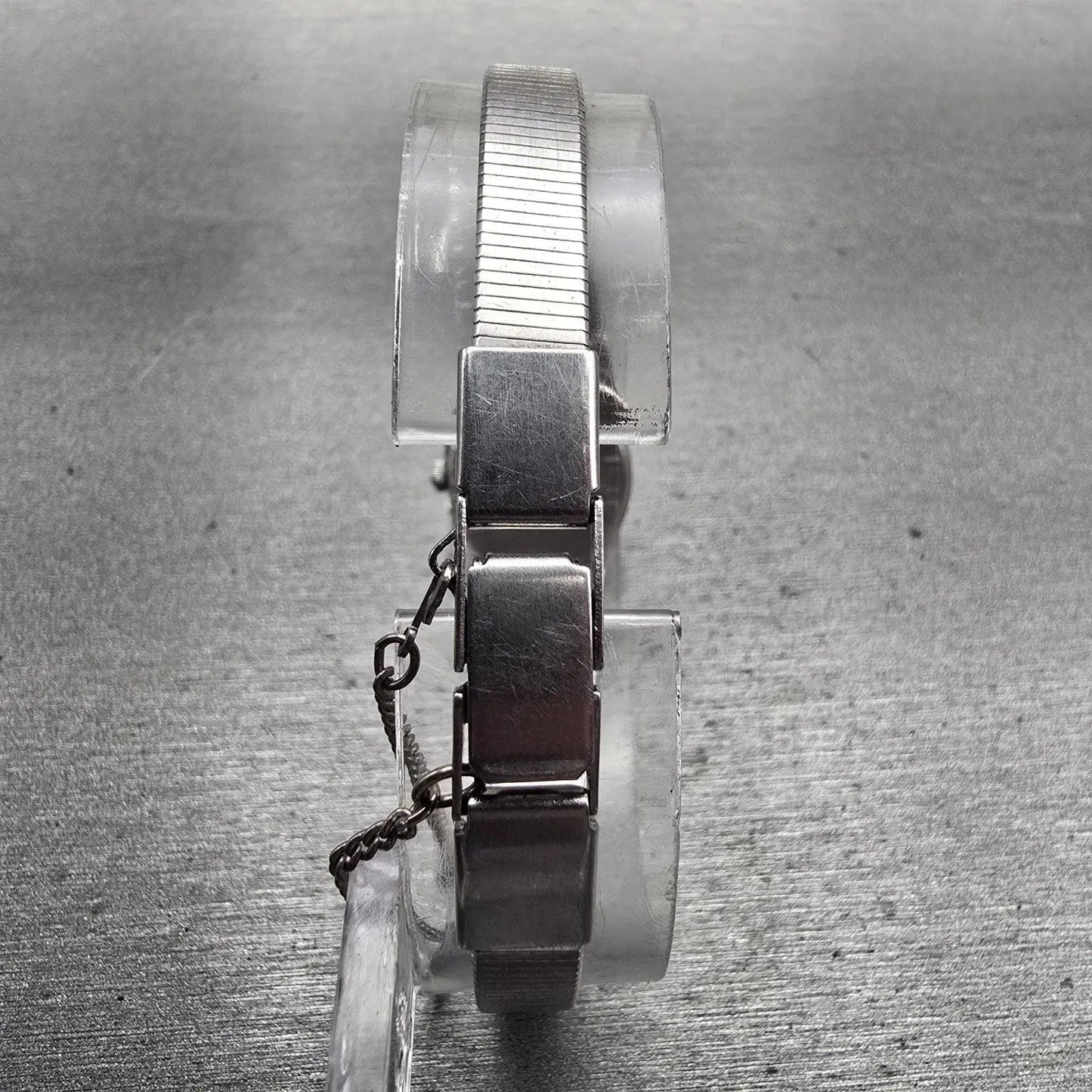 Seiko Watch Women 17mm White Dial Silver Tone Oval 2P20-0A89 New Battery Vintage7