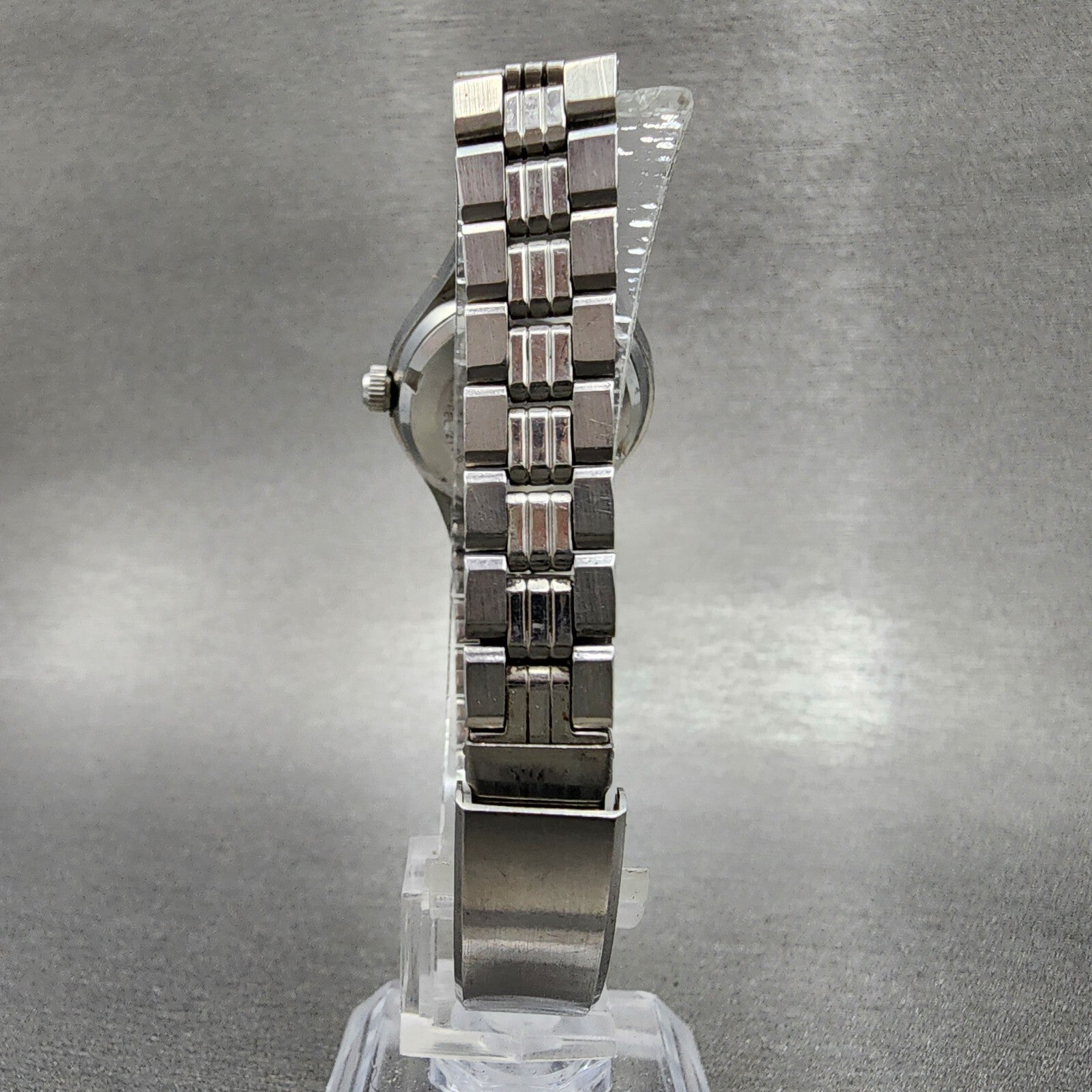 Seiko Automatic Watch Women 26mm Yellow Dial Silver Tone Daydate 27060260 Runs7