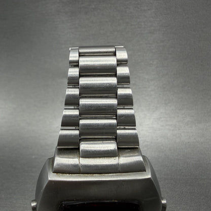 Pulsar P4 Tiffany & Co Watch Men 40mm RED LED Stainless Steel Vintage PARTS5