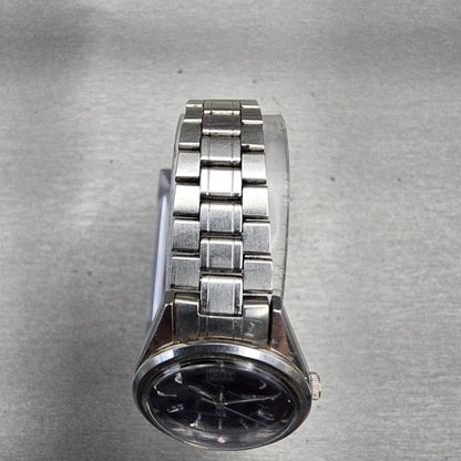 Seiko SQ Watch Women 23mm Blue Dial Silver Tone Daydate 2A23-0010 New Battery4