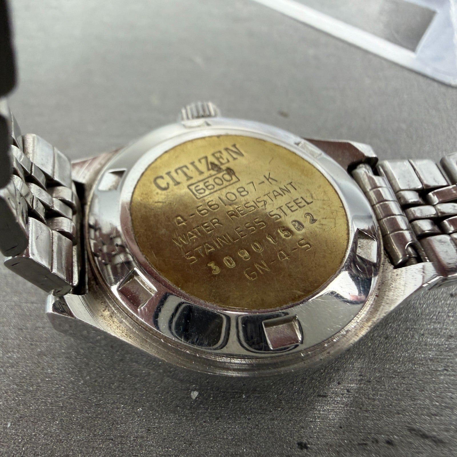 Citizen Automatic Watch Women 26mm Pink Dial Silver Tone Daydate 4-661087 Runs9