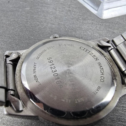 Citizen Watch Women 35mm Silver Dial Silver Tone Round EL3020-52A New Battery9