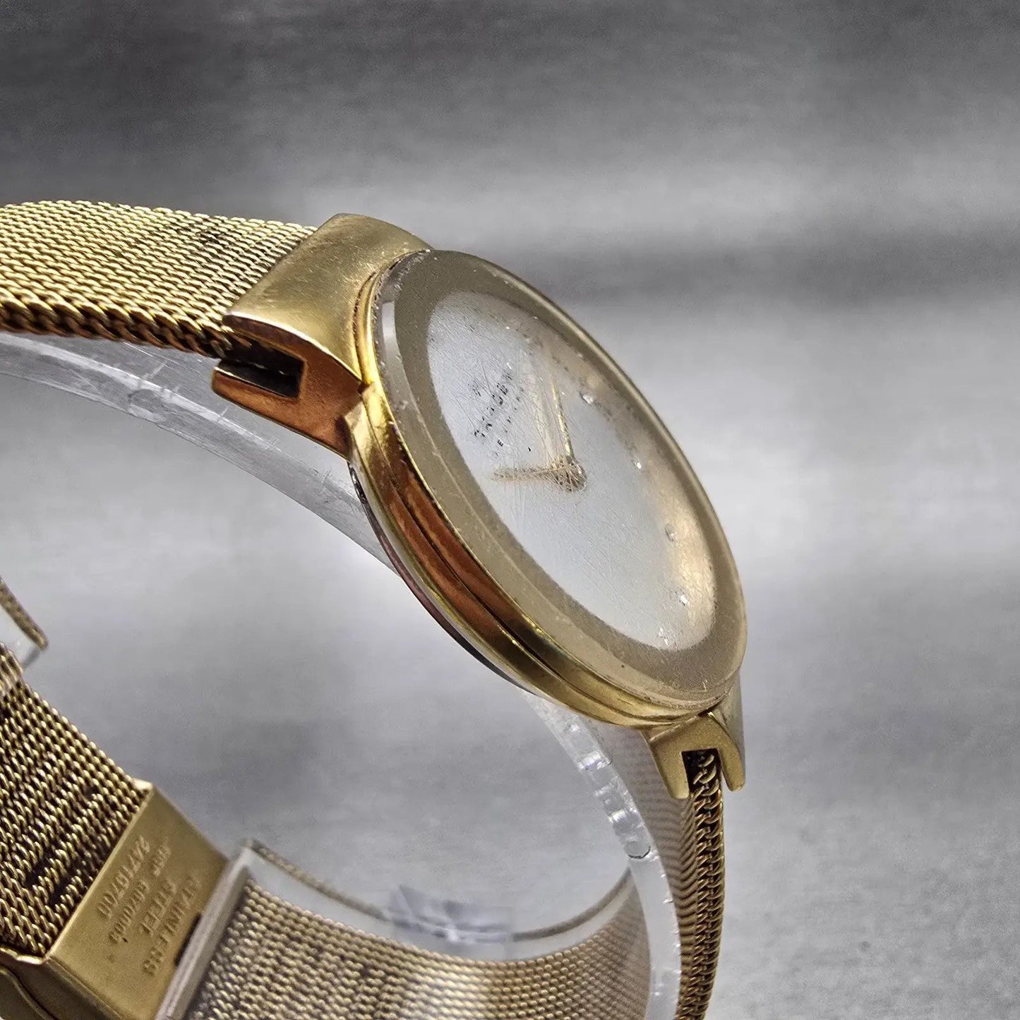 Skagen Freja Watch Women 26mm Silver Dial Gold Tone Round 358SGGD New Battery3