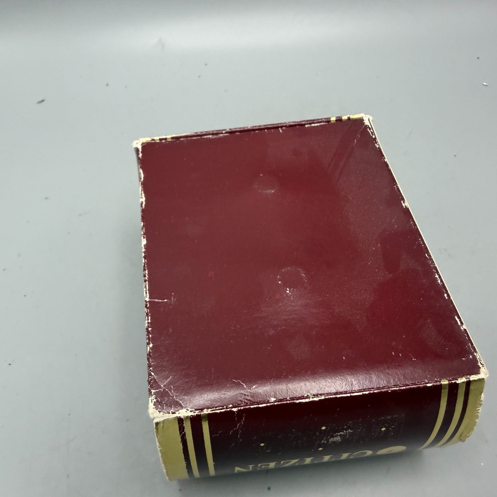 Citizen Presentation Watch Box Case Red Plastic 1990's 1980's Rectangle VTG AV10