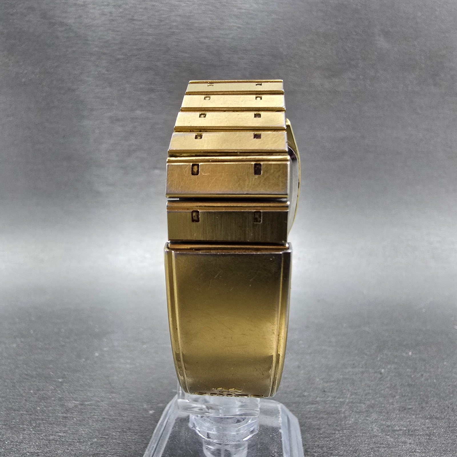 Seiko SQ Watch Men 32mm Champagne Dial Gold Tone Daydate 8123-5259 PARTS Vintage10