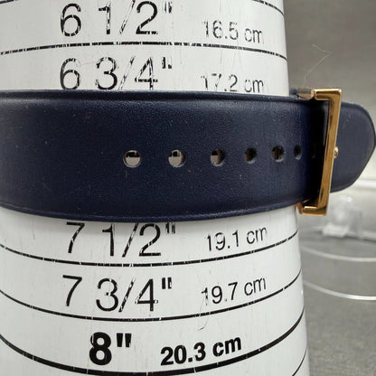 Marc Jacobs Roxy Watch Unisex 36mm Blue Dial Rose Gold Tone MJ1534 New Batt10