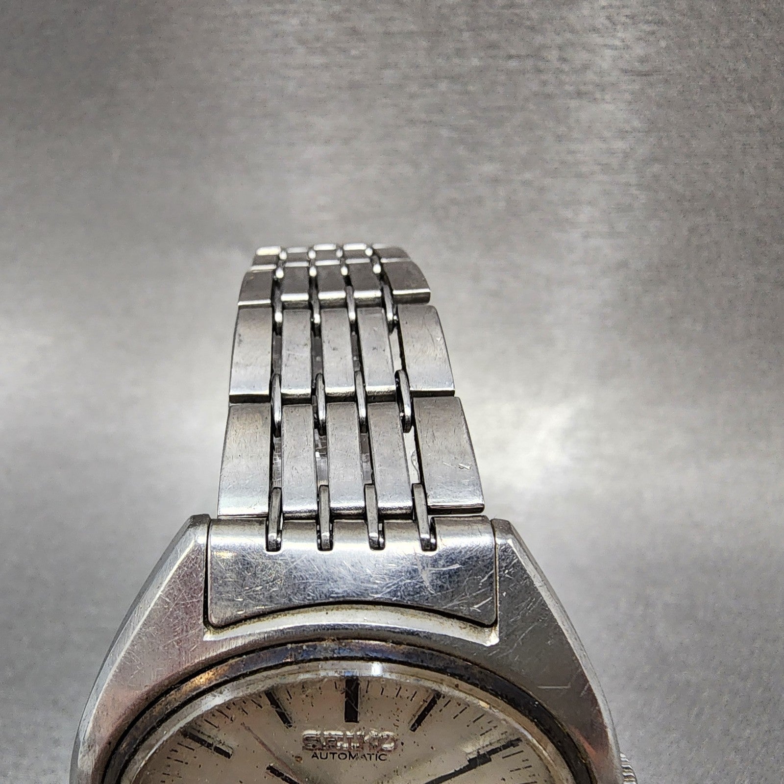 Seiko Lord Matic Special Watch Men 37mm White Dial Silver Daydate 52065040 PART5