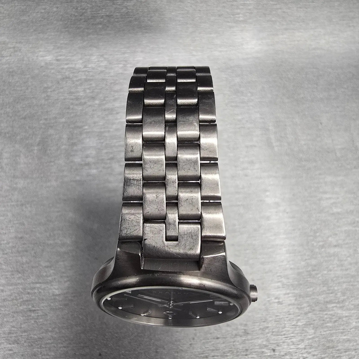 Skagen Watch Men 34mm Blue Dial Titanium Date Round 105LTXN New Battery4