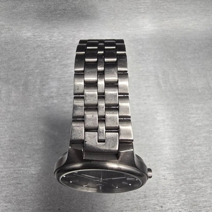 Skagen Watch Men 34mm Blue Dial Titanium Date Round 105LTXN New Battery4