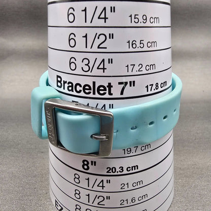 Swatch Irony ELLAZUL Watch Women Silver Dial Blue Band YLS154 CRAKCED New Batt9