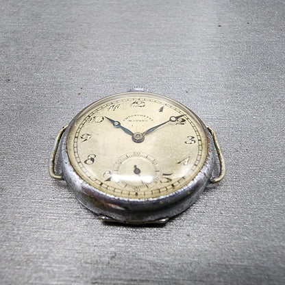 Movado Chronometer Watch 28mm Unisex Cream Dial Silver Tone Manual Wind Runs2