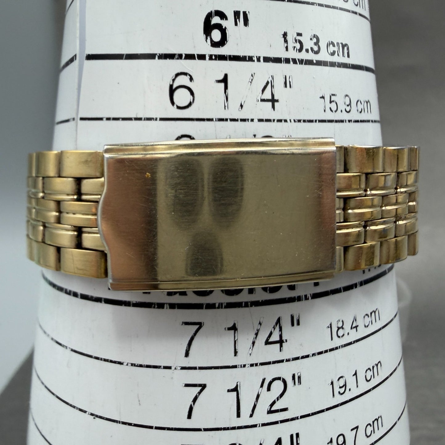 Rioch Limelight Watch Unisex 32mm Champagne Dial Gold Tone Round New Battery10