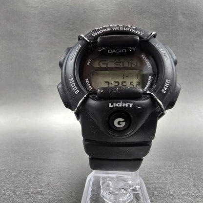 Casio Baby-G BG-141 Watch Women 40mm Black Alarm Chronograph Round New Battery5