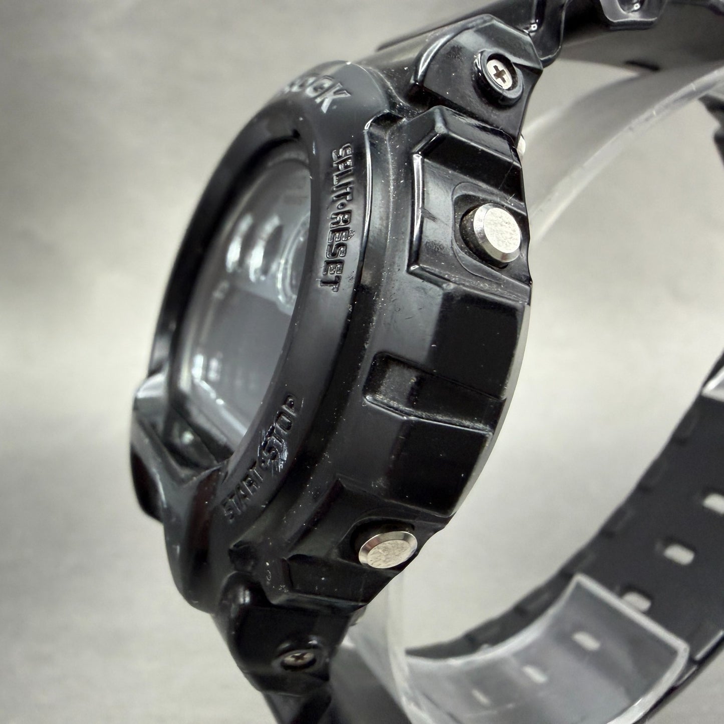 Casio G-Shock DW-6900NB Watch Men 50mm Digital LCD Black Tone Alarm Chrono Works2