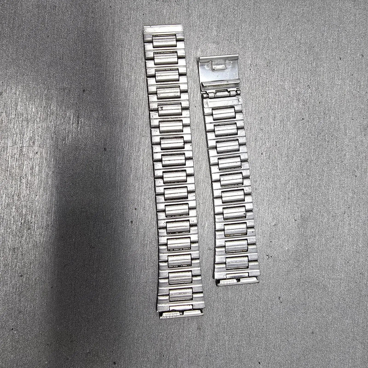 Seiko Bracelet 16mm Stainless Steel Gold Tone Vintage Japan 04AAY MISSING Clasp8