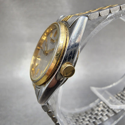 Seiko Watch Women 24mm Silver Dial Two Tone Daydate Round 3Y030010 New batt2