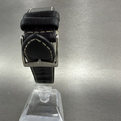 Michael Kors Watch Women 27mm Black Dial Silver Tone Rectangle MK6011 New Batt7