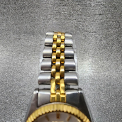 Seiko Watch Women 24mm Silver Dial Two Tone Daydate 7n830041 New Battery4