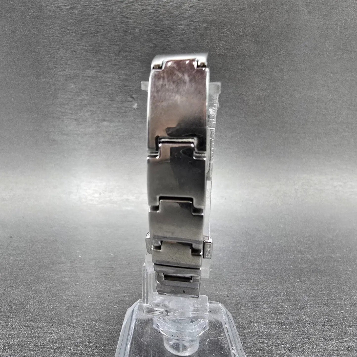 Citizen Eco-Drive Tank Watch Women 14mm Black Dial Silver Tone G620-S033730 Runs8