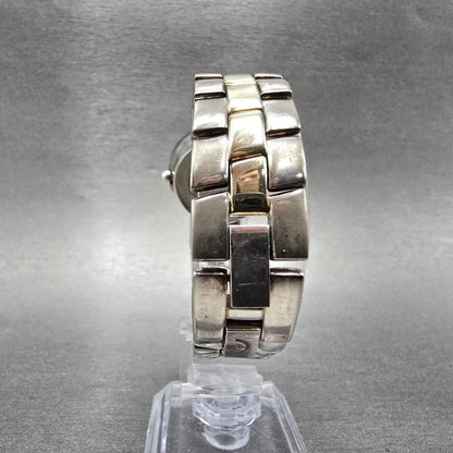 Ecclissi Watch Women 27mm Silver Dial Two Tone Sterling Silver 32250 New Battery8