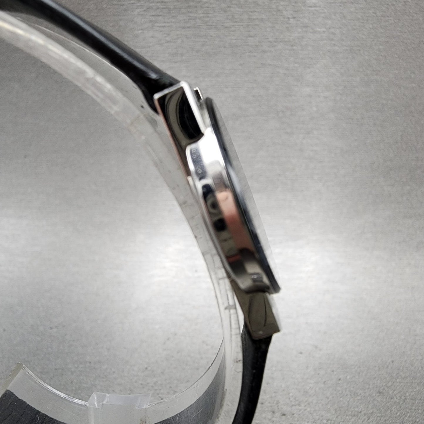 Movado Museum Watch Women 23mm Black Dial Steel Round 84.C1.82 New Battery3