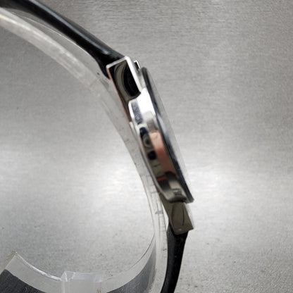Movado Museum Watch Women 23mm Black Dial Steel Round 84.C1.82 New Battery3
