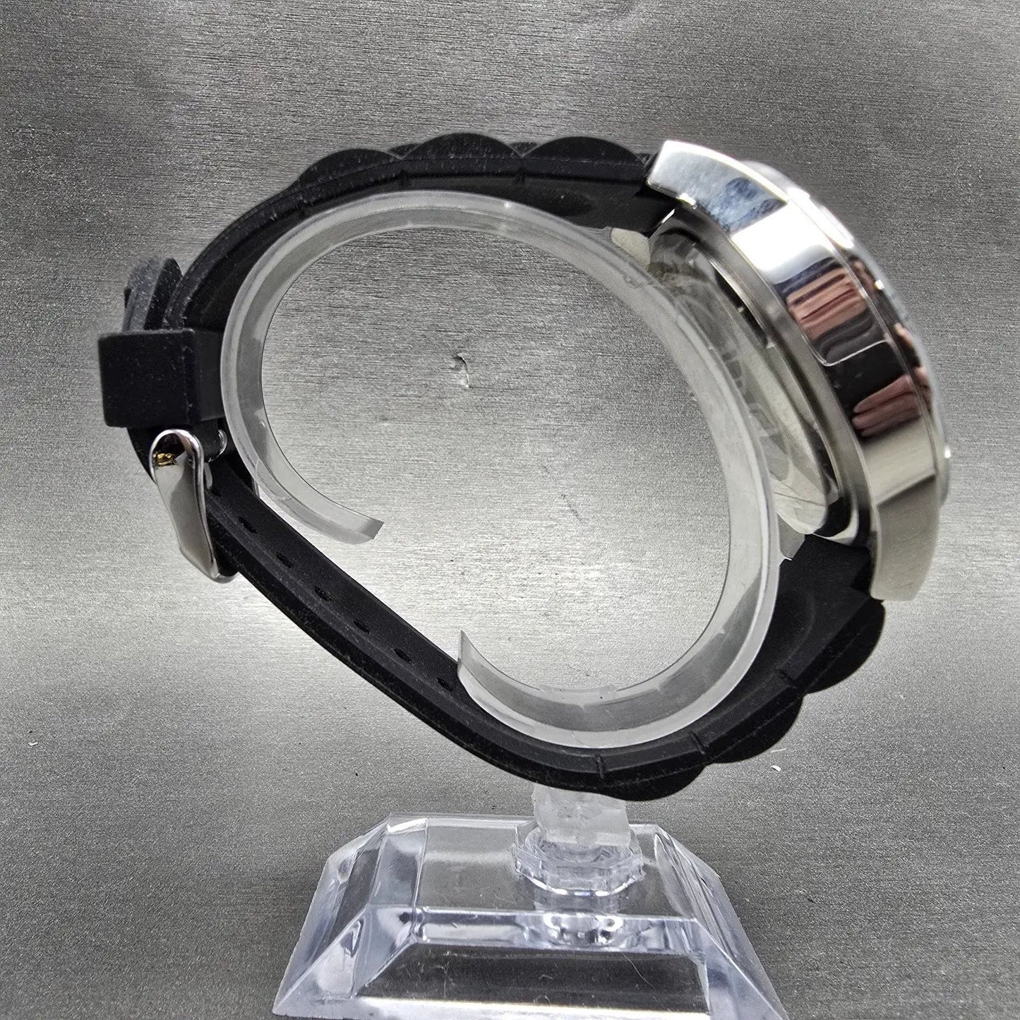 Invicta I Chronograph Dive Watch Men 45mm Silver Dial Steel IBI10015-002 New Bat9