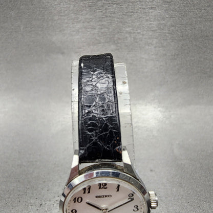 Seiko Watch Women 21mm Silver Dial Silver Tone Manual Round 22200020 Runs4