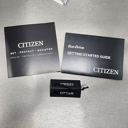 Citizen EcoDrive Watch Women 38mm Silver Dial Rose Gold Tone Daydate Round Runs13