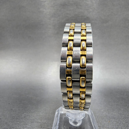 Raymond Weil Tango Tank Watch Women 17mm MOP Dial Two Tone Rectangle New Battery7