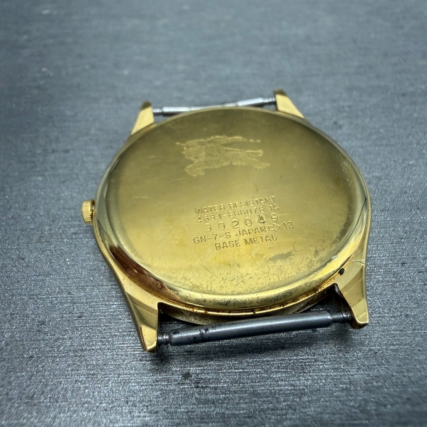 Burberry Watch Men 33mm Cream Dial Gold Tone Round 4631-E66076 PARTS12