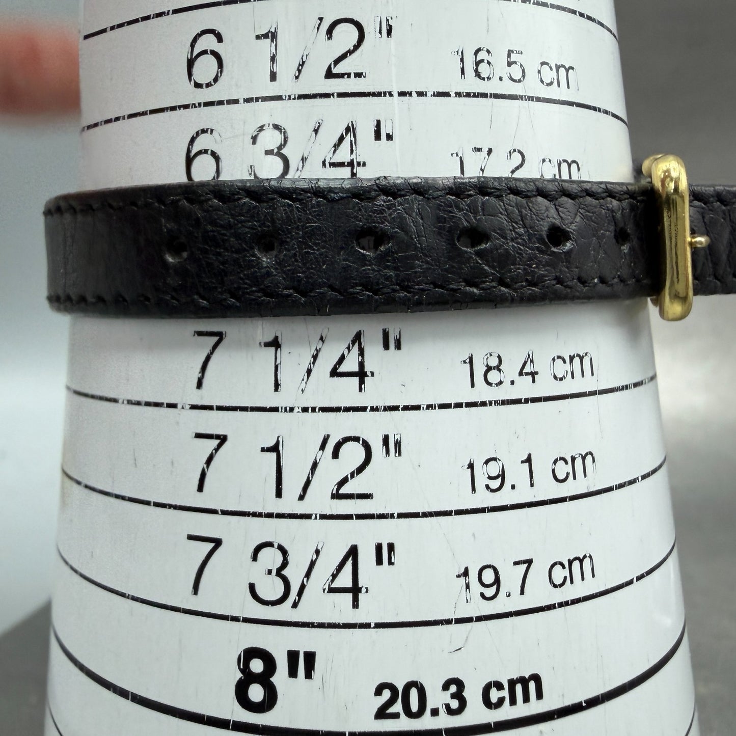 Citizen Tank Watch Women 18mm Black Dial Gold Tone Rectangle 3220-325435 New Bat10