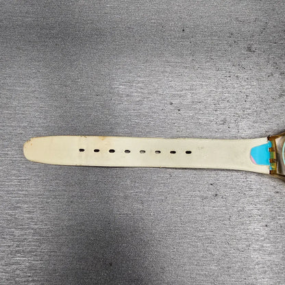 Swatch Luna Di Capri Watch Women 25mm Blue Dial Round LK109 New Battery Vintage11