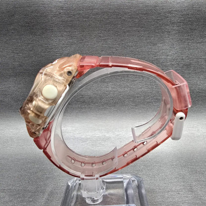 Casio Baby-G BG-169R Watch Women 43mm Pink Chronograph Alarm Digital New Battery6