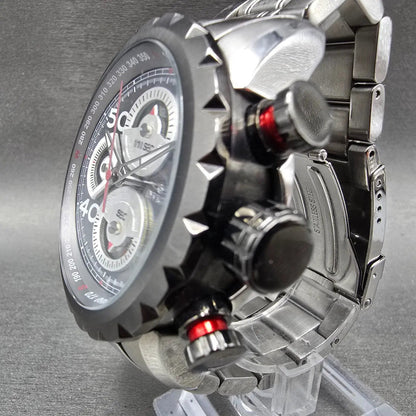 Invicta Aviator Chronograph Watch Men 48mm Gray Dial Steel Date New Batt 281452