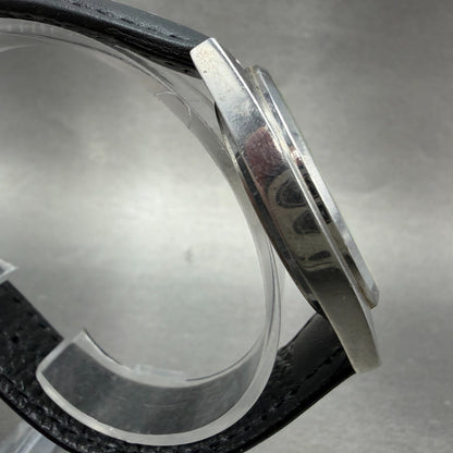 Seiko Pulsar Watch Men 37mm Silver Dial Silver Tone Daydate V733-9A40 NewBattery3